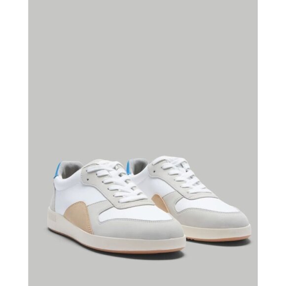 Everlane The ReLeather Court Sneakers in white grey blue New womens Casual - Picture 9 of 9